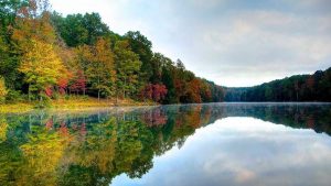Rose Lake in Hocking Hills