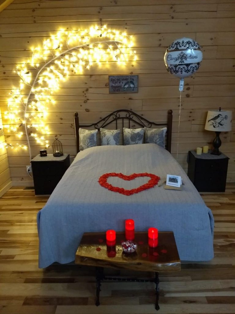 Bed of Roses Romance package